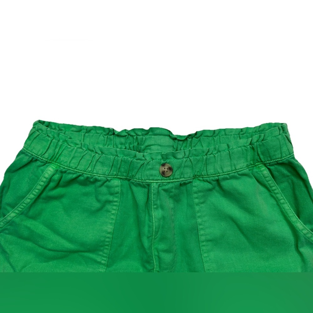 Girls Shorts Elastic Waist Band Kids Size Xl Summer Vibe Green - Picture 6 of 11